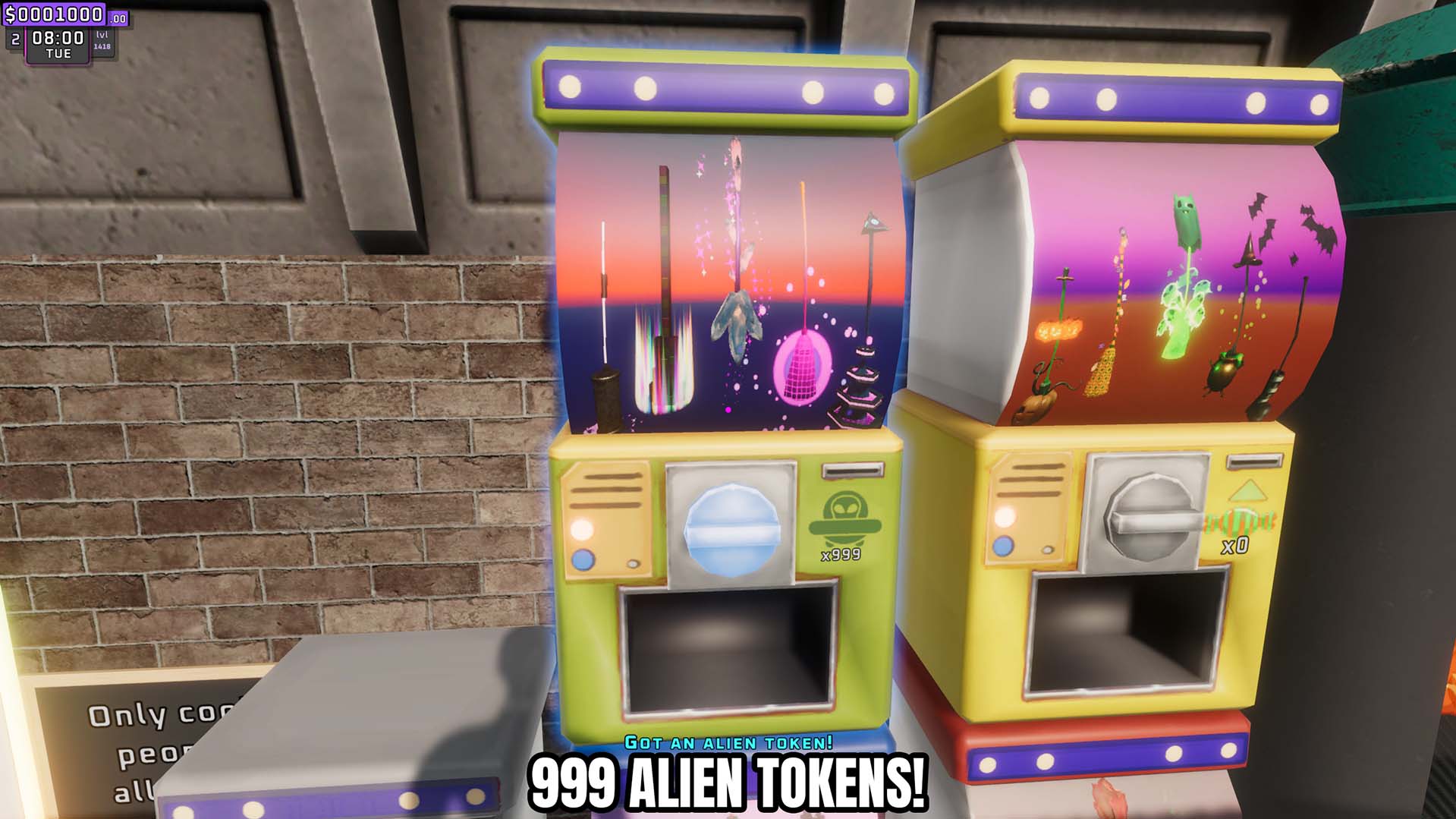 Give Alien Tokens