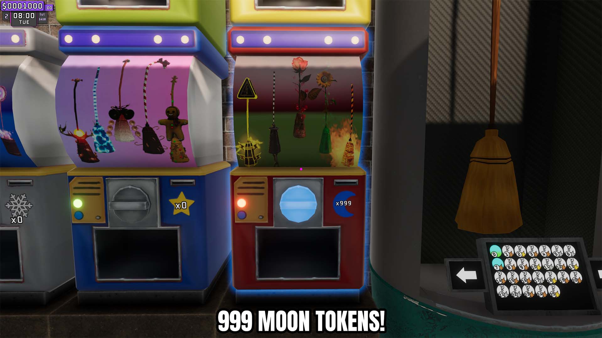 Give Moon Tokens