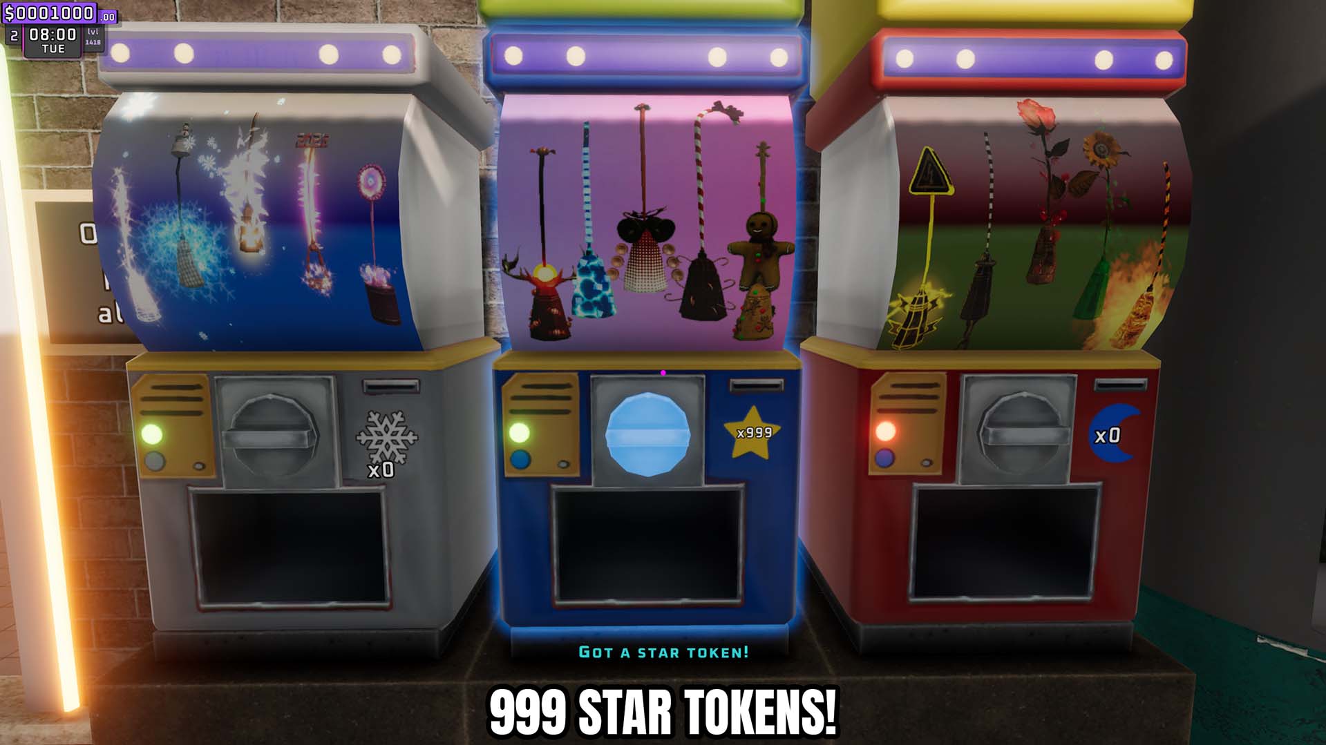 Supermarket Together — Give Star Tokens