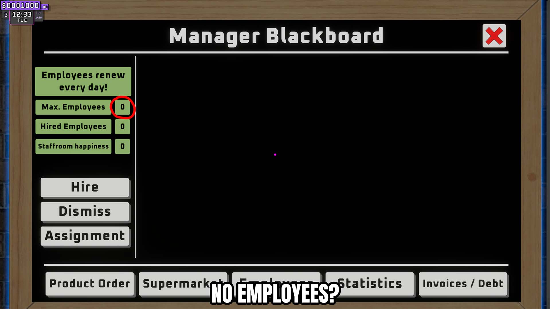 Set Max Employees